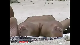 The most superb butt on the naturist beach